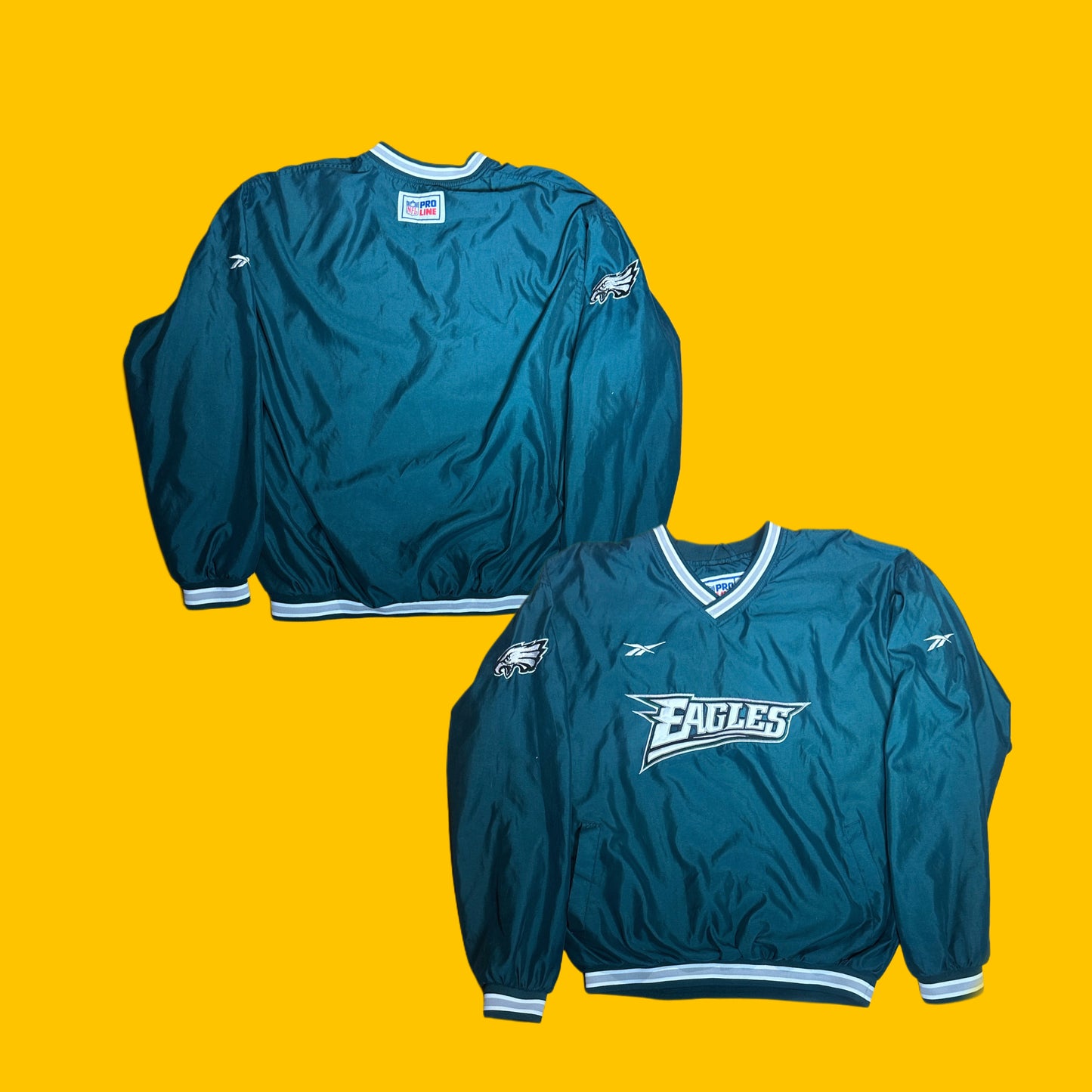 Philadelphia Eagles Reebok NFL Pro Line Pullover Jacket
