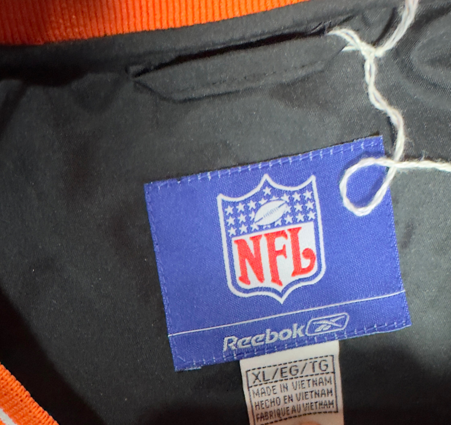 Cincinnati Bengals Reebok Pullover Jacket XL – NFL Embroidered – Vintage