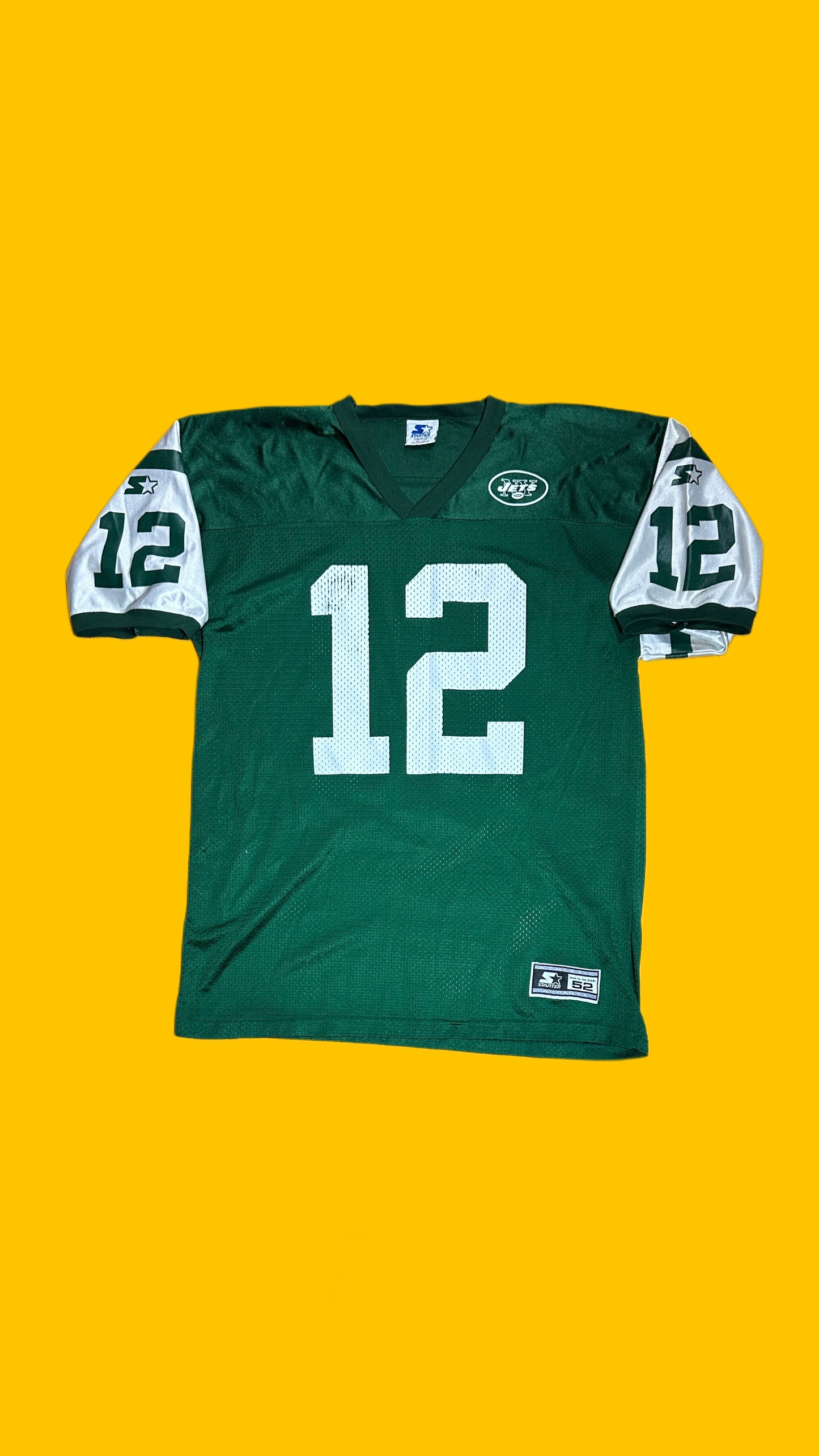 New York Jets Vinny Testaverde Vintage Starter NFL Jersey – 1990s