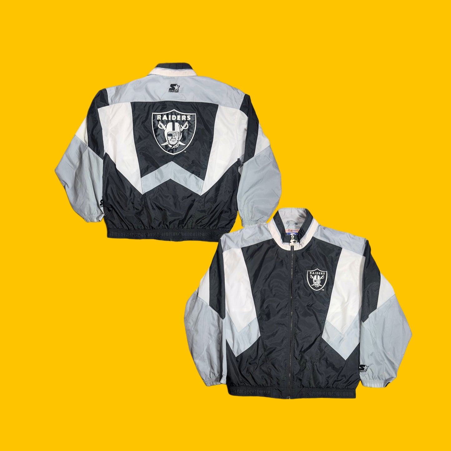 Oakland Raiders Starter Windbreaker
