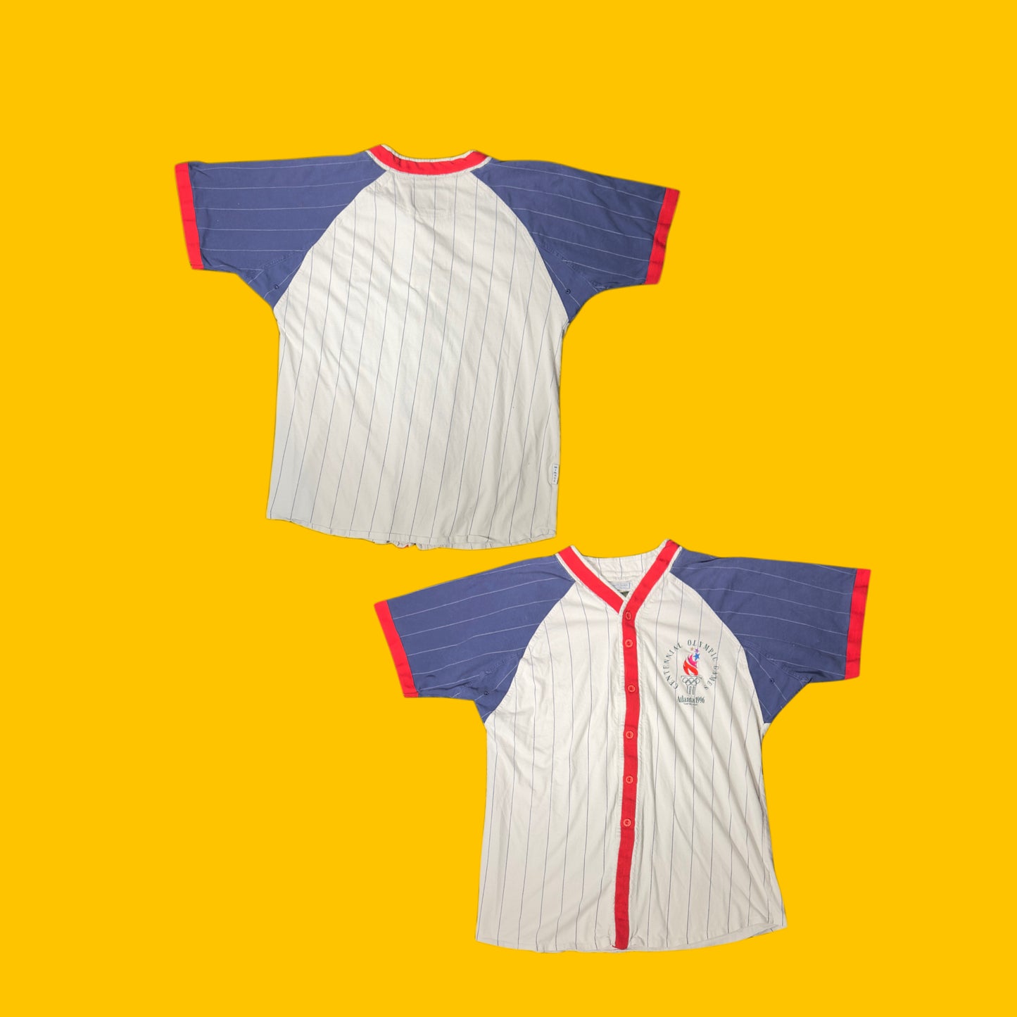 Atlanta 1996 Olympic Games Vintage Mirage Baseball Jersey