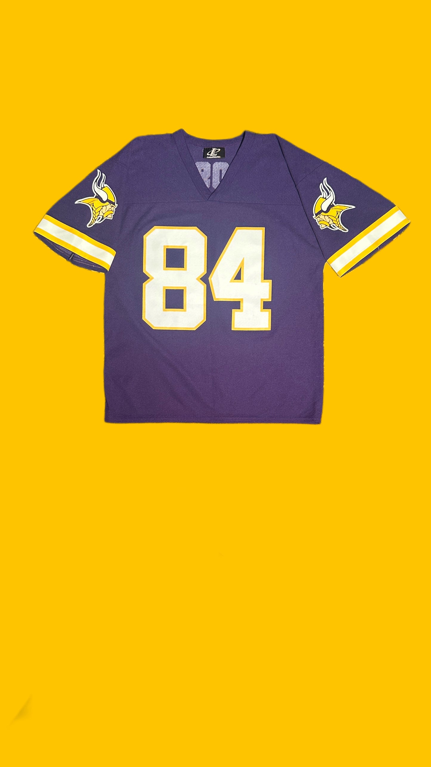 Minnesota Vikings Vintage Logo Athletic Randy Moss Jersey