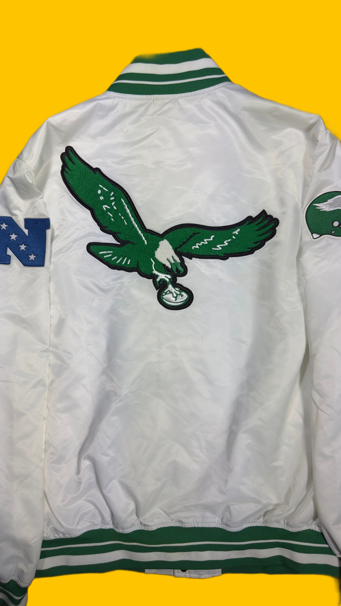 Philadelphia Eagles Pro Standards, vintage Replica Satin jacket