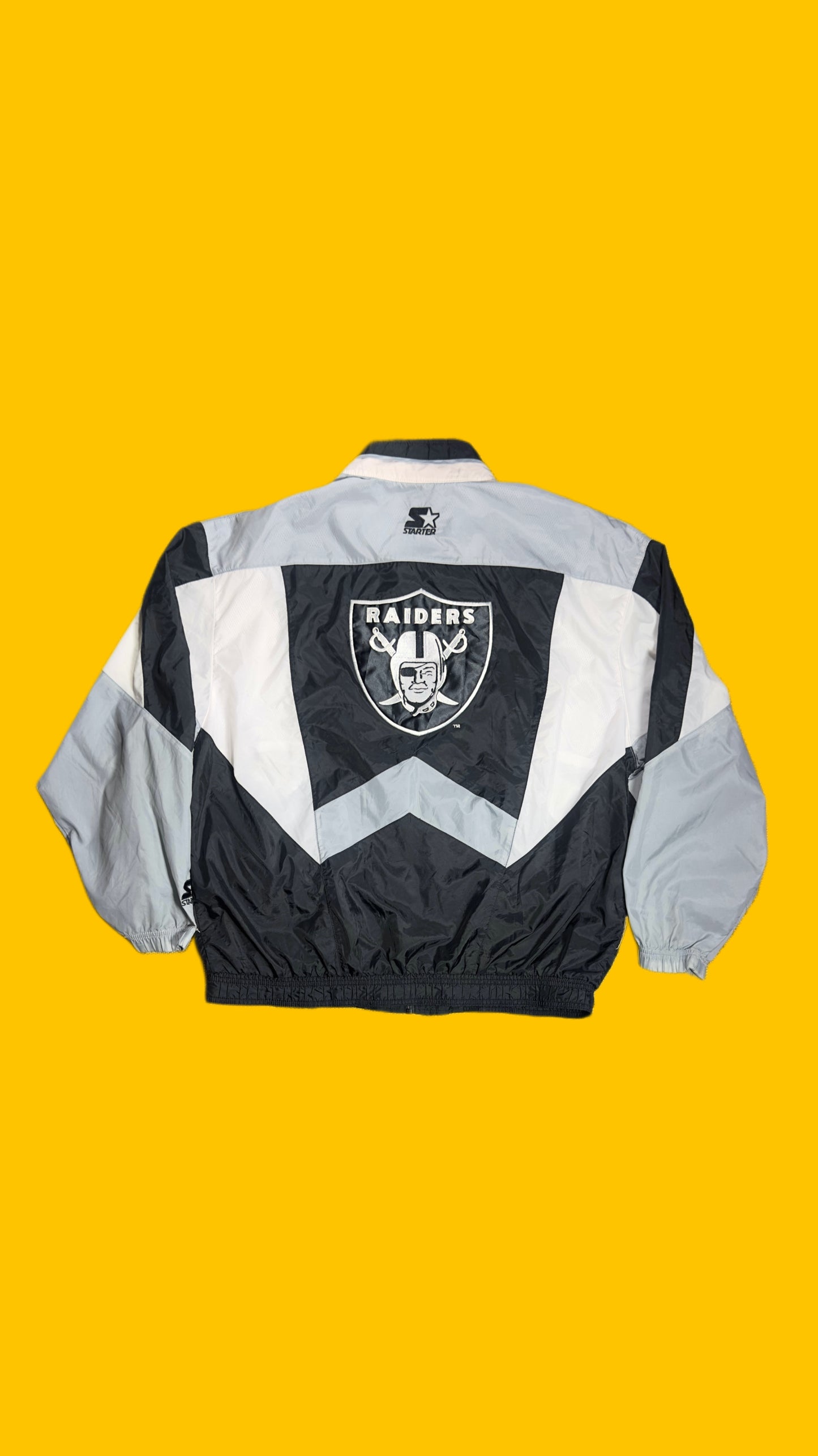 Oakland Raiders Starter Windbreaker