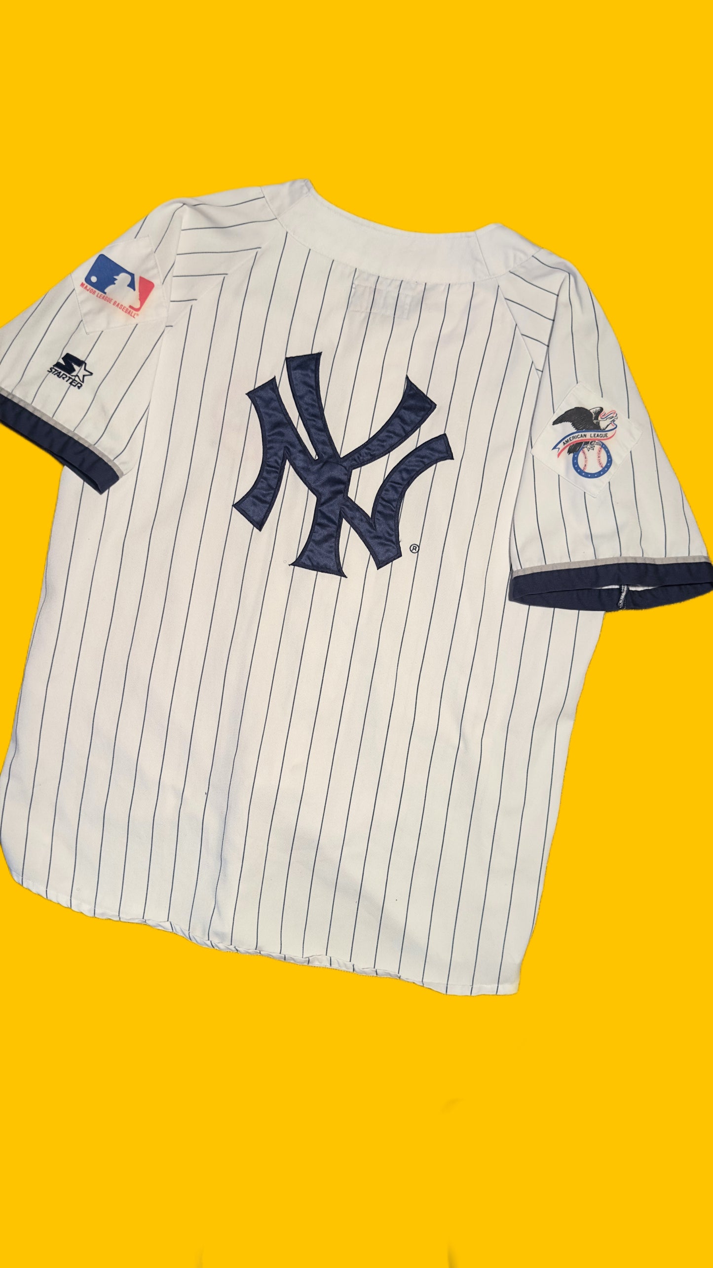 Vintage Starter 
New York Yankees
Baseball Pinstripe