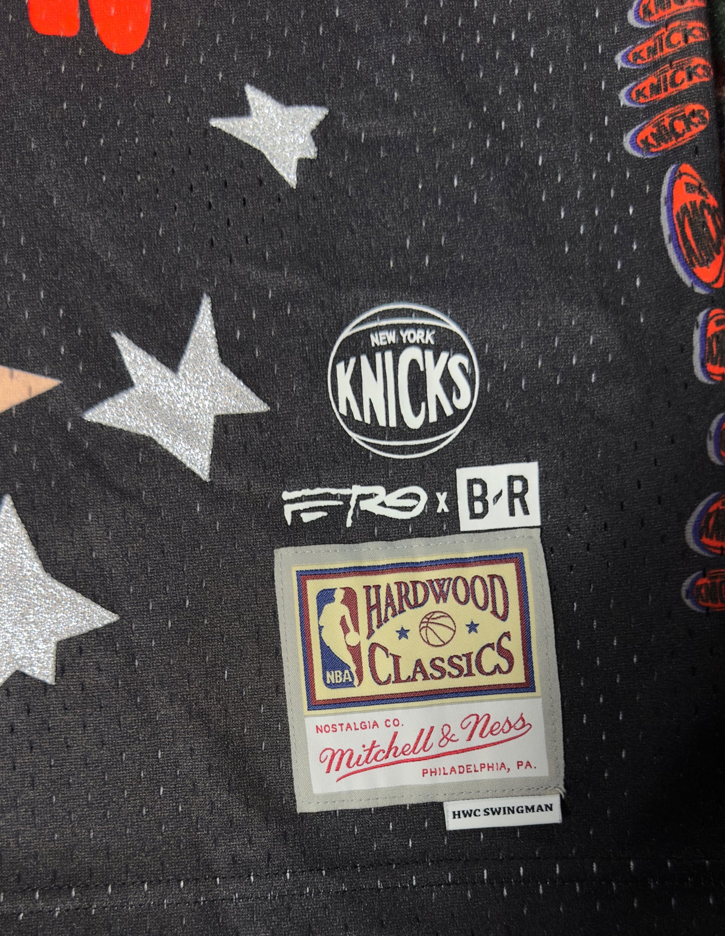 New York Knicks A$AP Ferg Mitchell & Ness NBA Remix Jersey