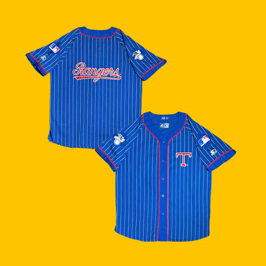 Texas Rangers Vintage Starter Pinstripe Jersey