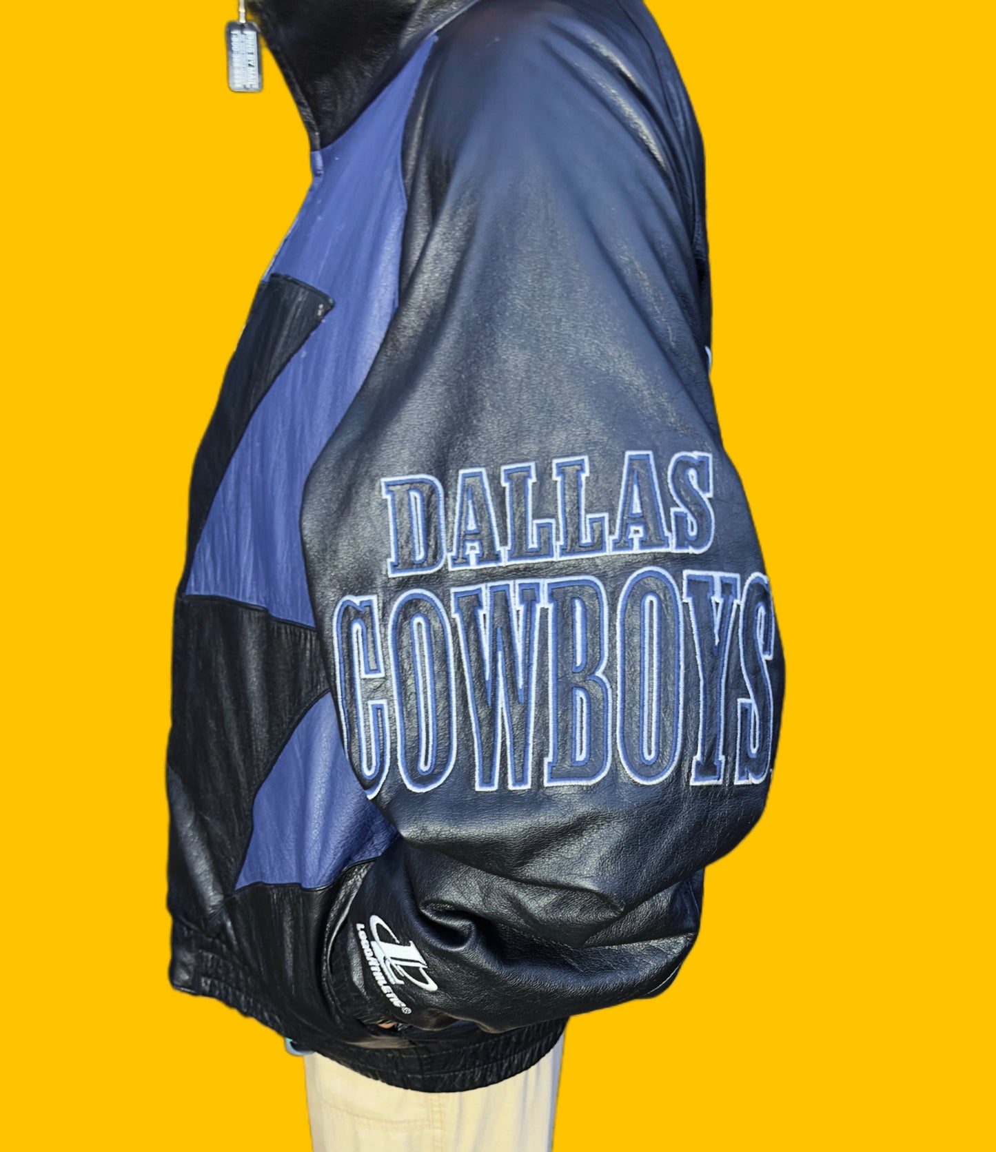 Dallas Cowboys SharkTooth Leather Logo 7 Jacket