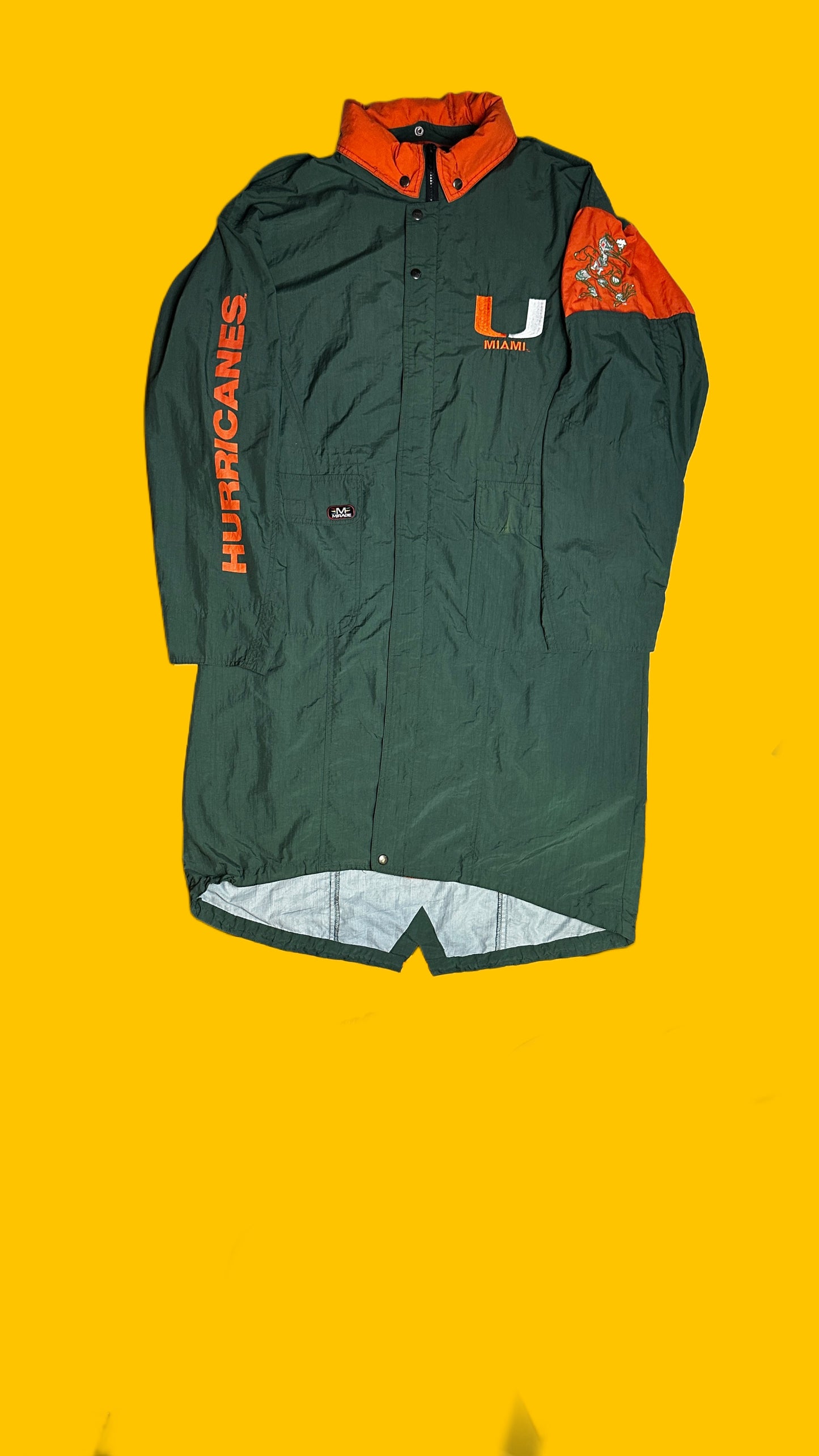 University of Miami Mirage raincoat