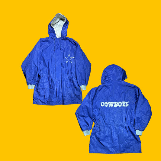 Dallas Cowboys Gameday Hooded Rain Jacket