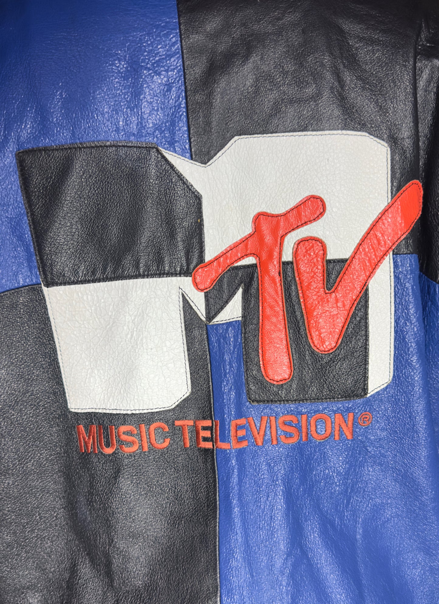 MTV Vintage 1992 Leather Jacket