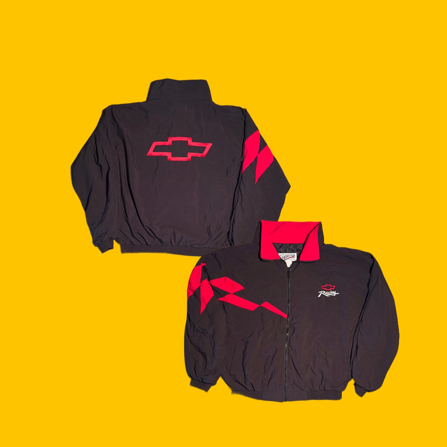 Vintage Cruisin Sport Chevy Race Windbreaker