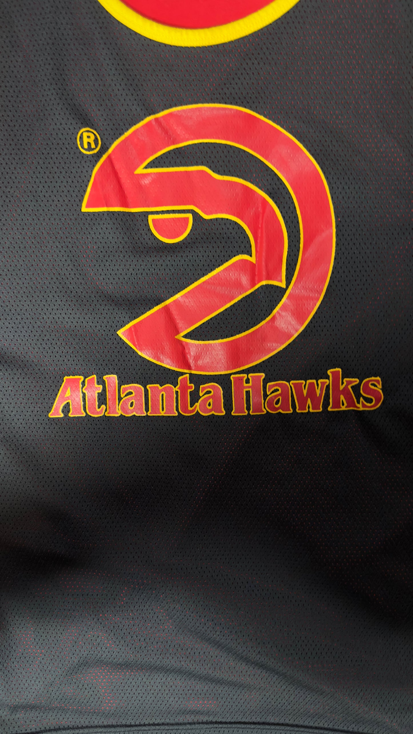 Vintage Atlanta Hawks Starter Mesh Overlay Shooting Shirt