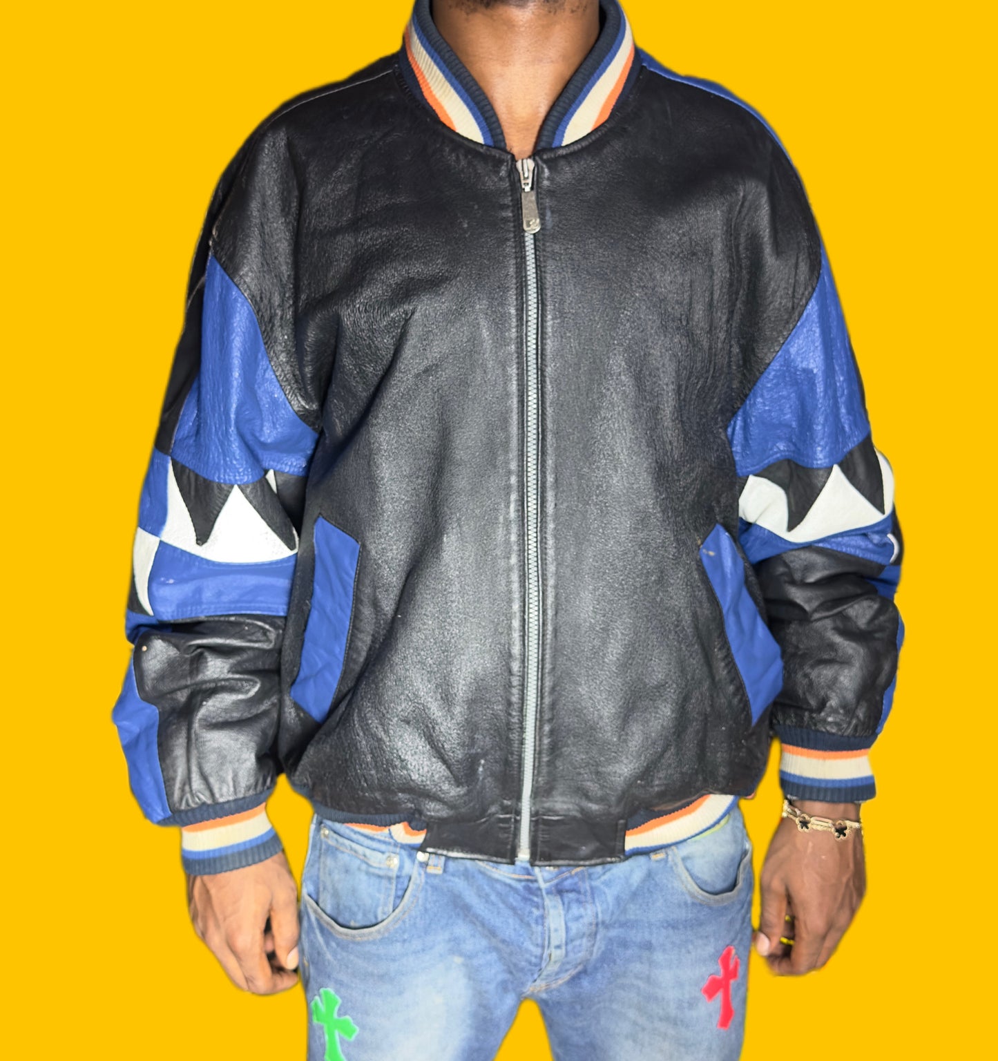 MTV Vintage 1992 Leather Jacket