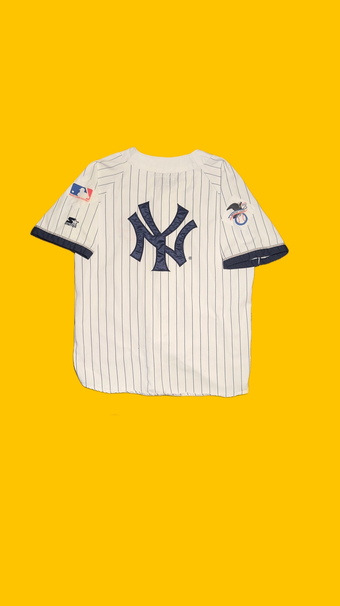 Vintage Starter 
New York Yankees
Baseball Pinstripe