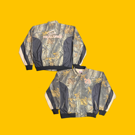 Realtree Camo Team Realtree Racing Jacket Kevin Harvick 🏁