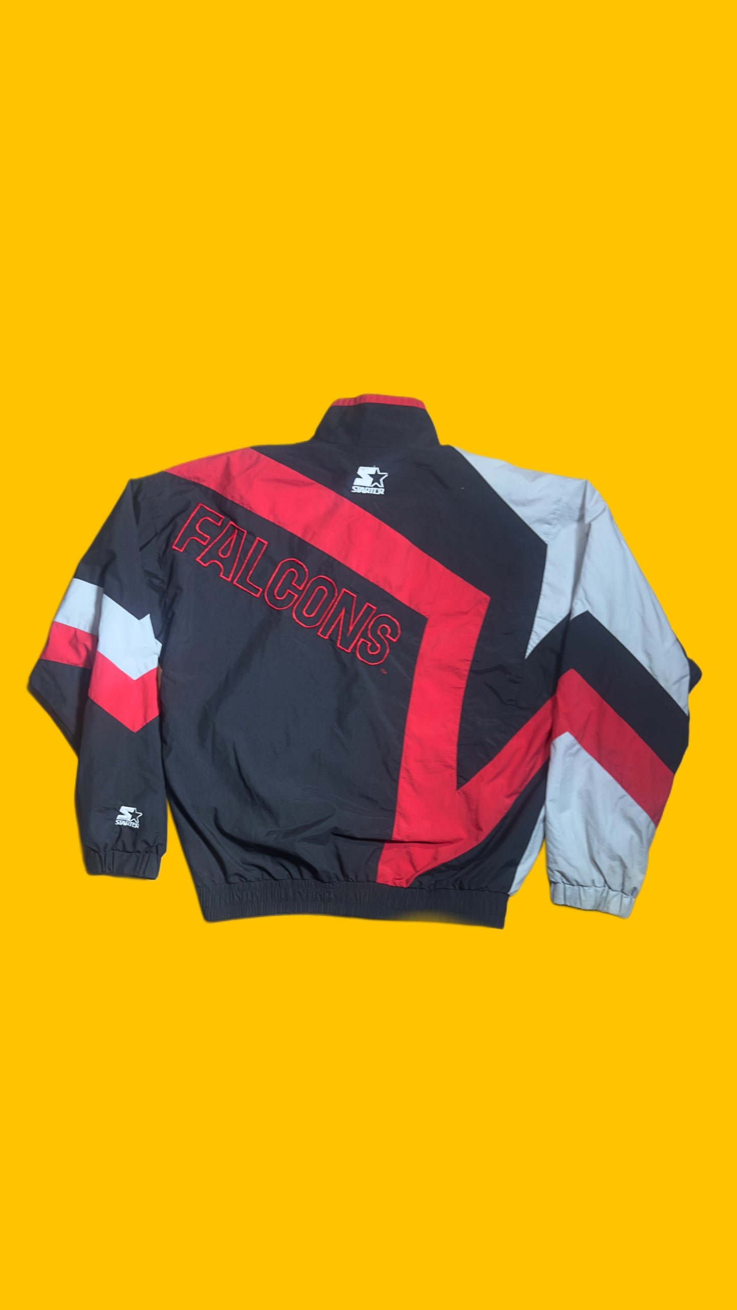 Atlanta Falcons Starter Pro Line Jacket – Vintage 90s Nylon Windbreaker