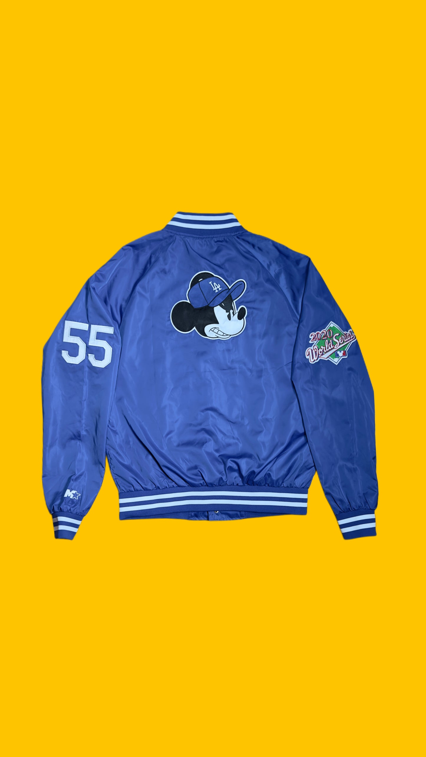 Disneyland x LA Dodgers Mickey Satin Jacket