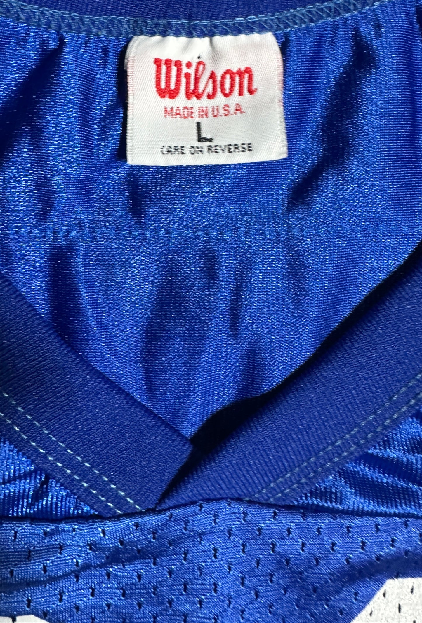 Indianapolis Colts, Marshall Faulk Vintage Wilson’s jersey