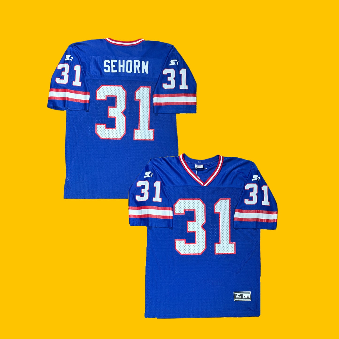 New York Giants Vintage Jason Sehorn