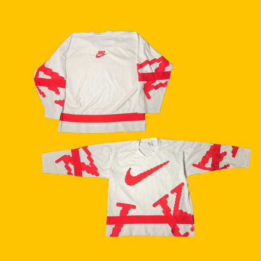 Nike Vintage Oversized Swoosh Hockey Jersey