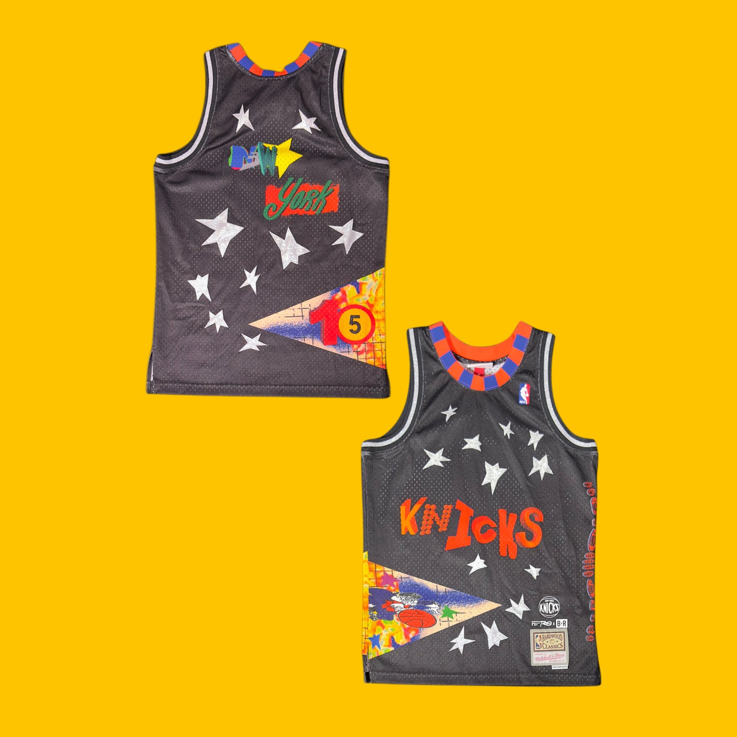 New York Knicks A$AP Ferg Mitchell & Ness NBA Remix Jersey