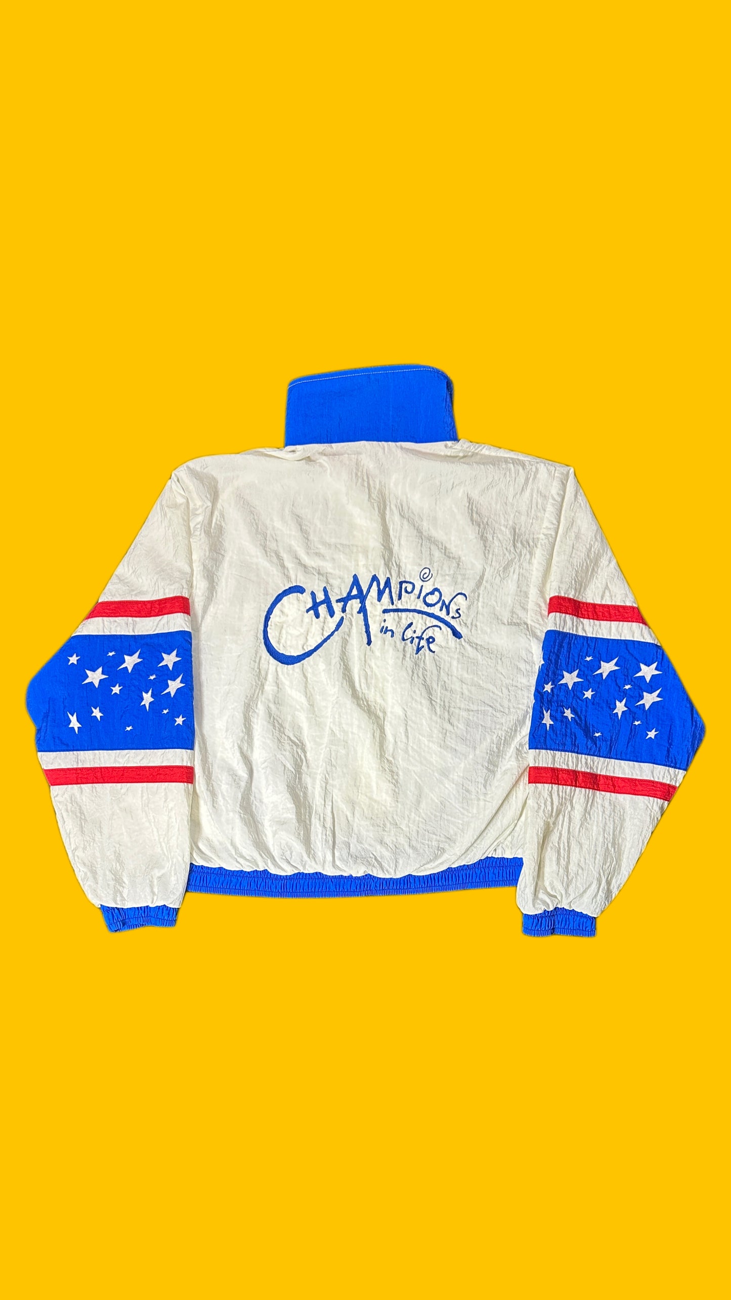 USA Olympics Champions In Life  Vintage Windbreaker Jacket