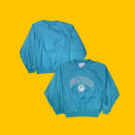 Miami Dolphins Vintage Logo 7 Pullover