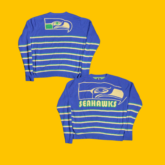 Seattle Seahawks Vintage Knit Sweater (XL)