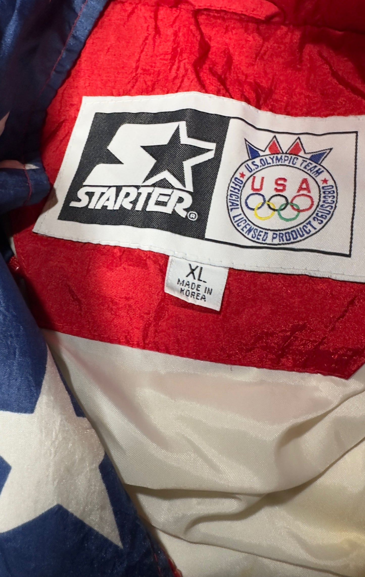 USA Olympic Team  1996 Starter Jacket Atlanta Olympics