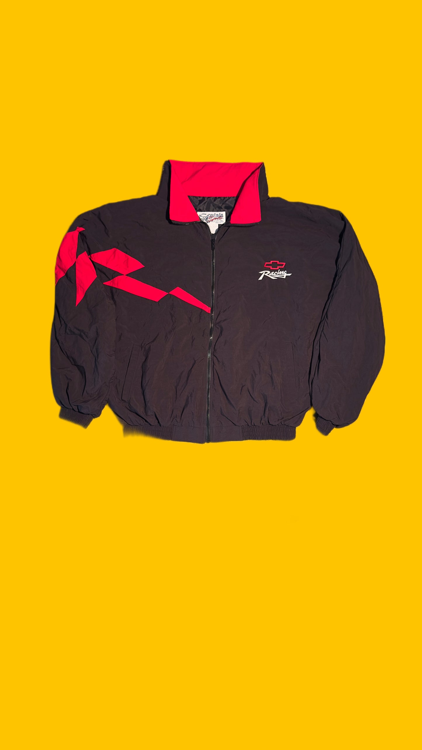Vintage Cruisin Sport Chevy Race Windbreaker