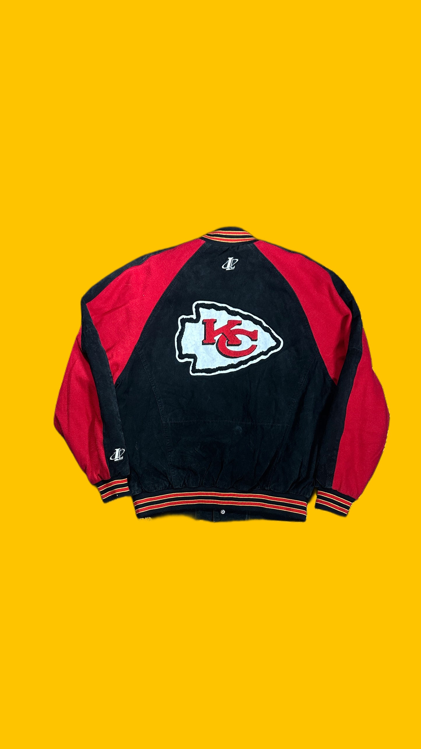 Kansas City Chiefs Suede Bomber Jacket