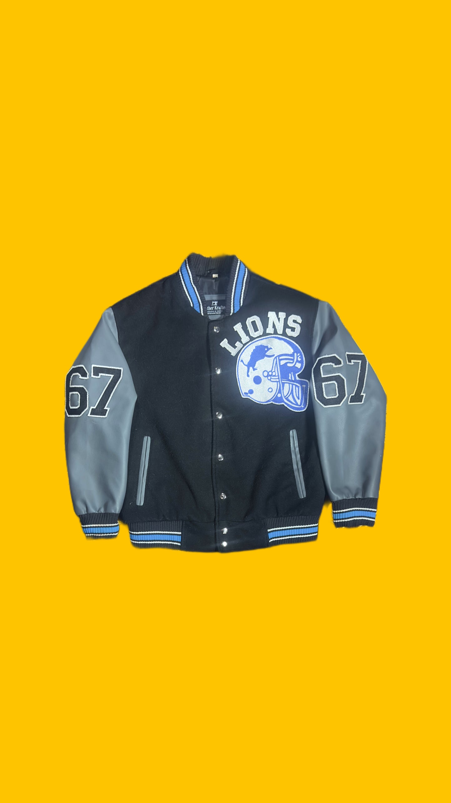 Detroit Lions Varsity Jacket