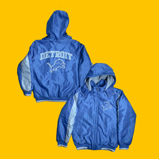 Detroit Lions Hooded Winter Jacket