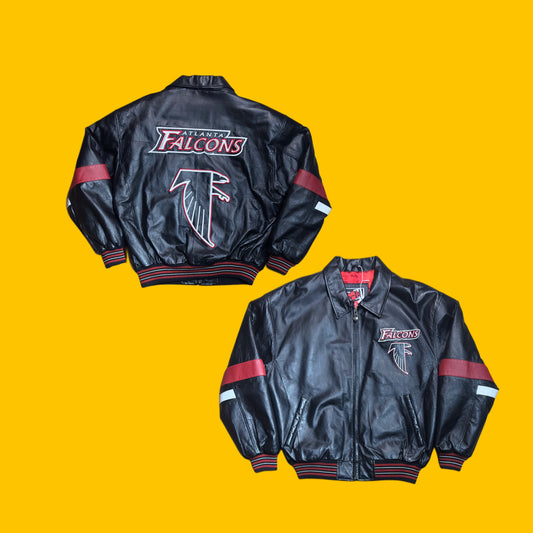 Atlanta Falcons G-III Leather Jacket – Vintage Style Carl Banks