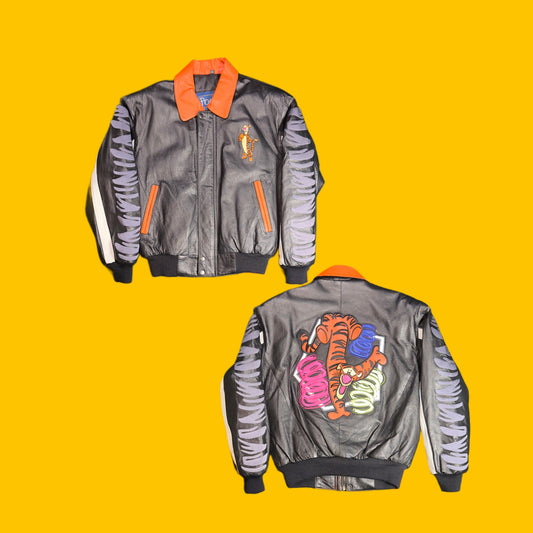 Disney Tigger Leather Vintage Jacket