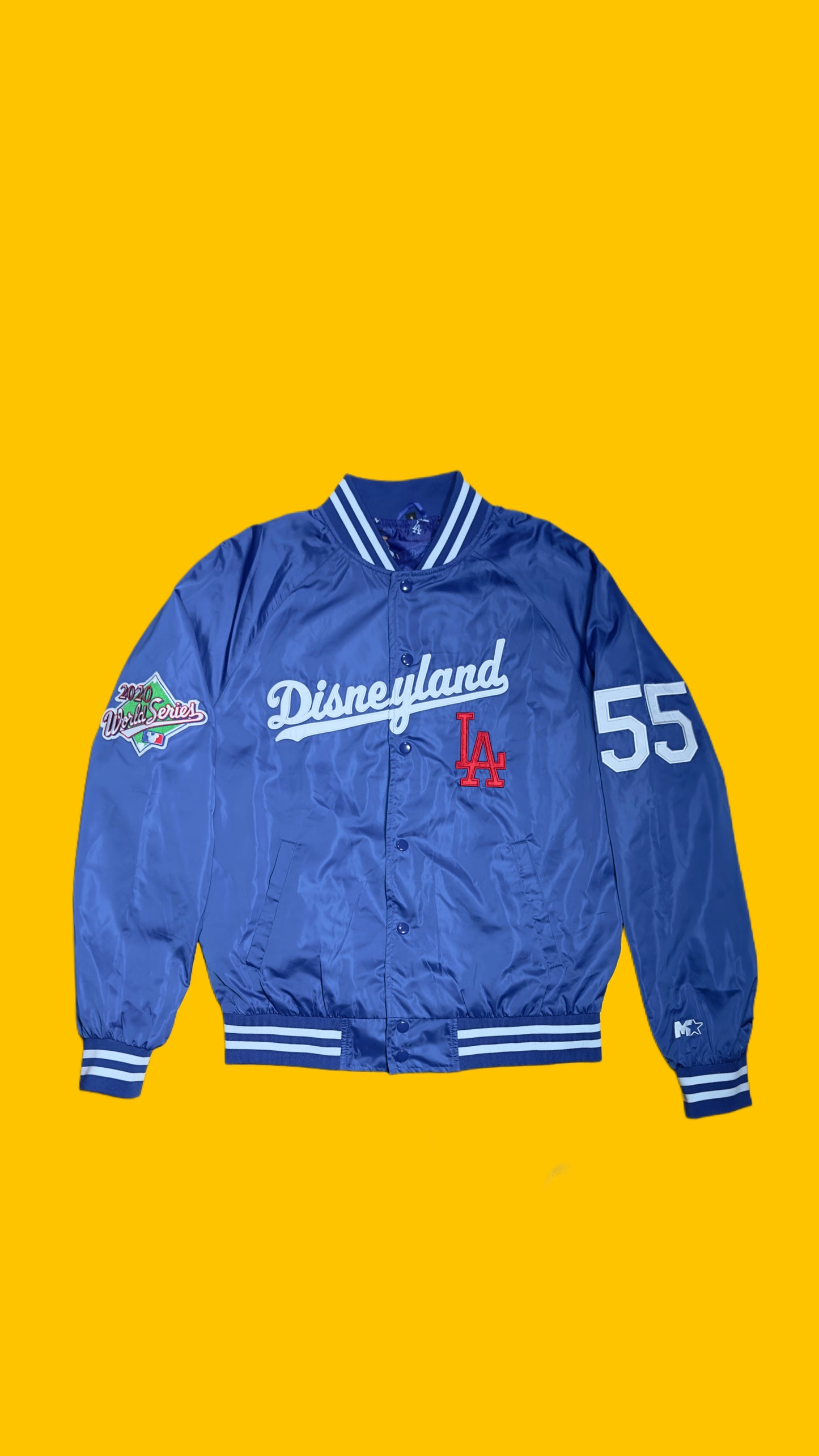Disneyland x LA Dodgers Mickey Satin Jacket