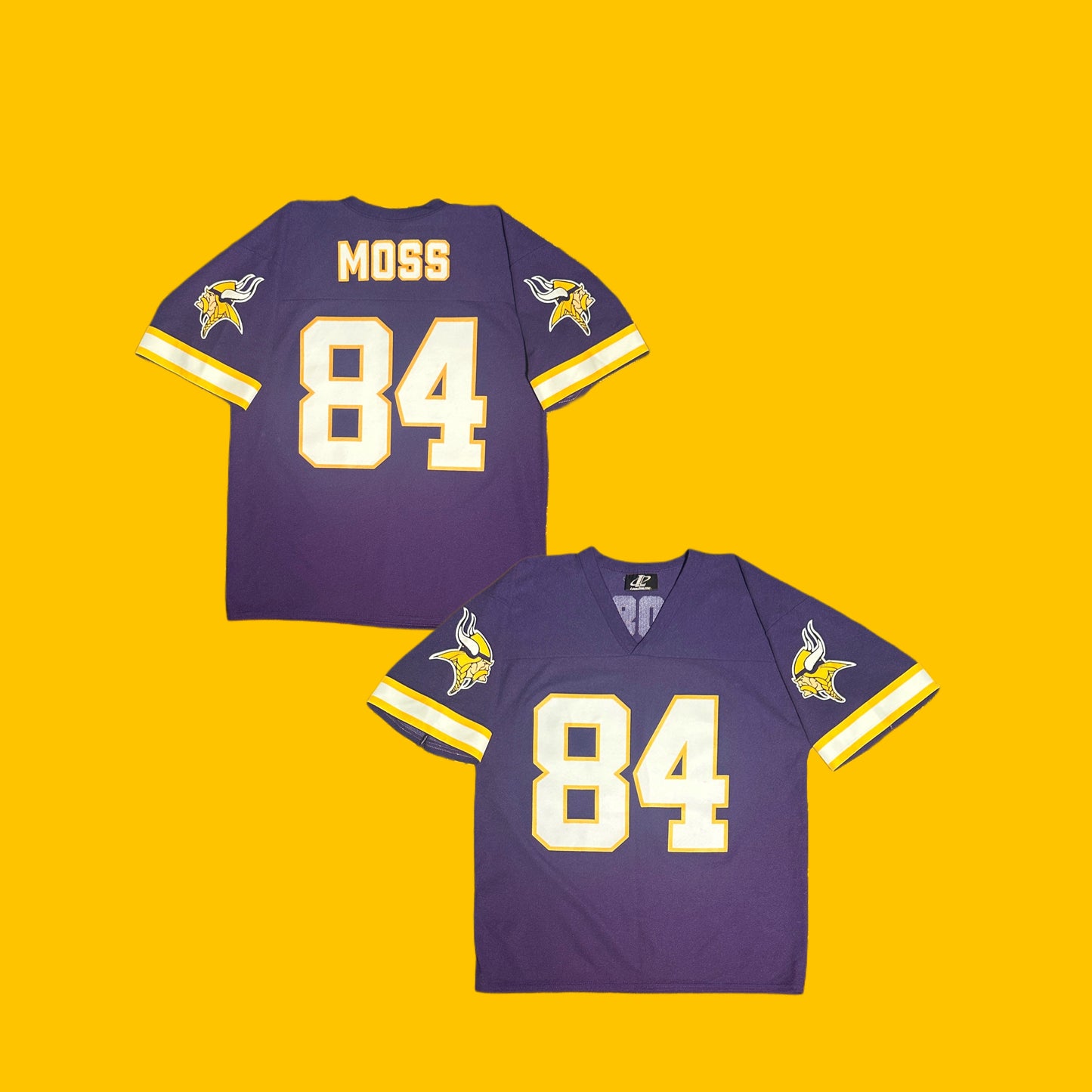 Minnesota Vikings Vintage Logo Athletic Randy Moss Jersey