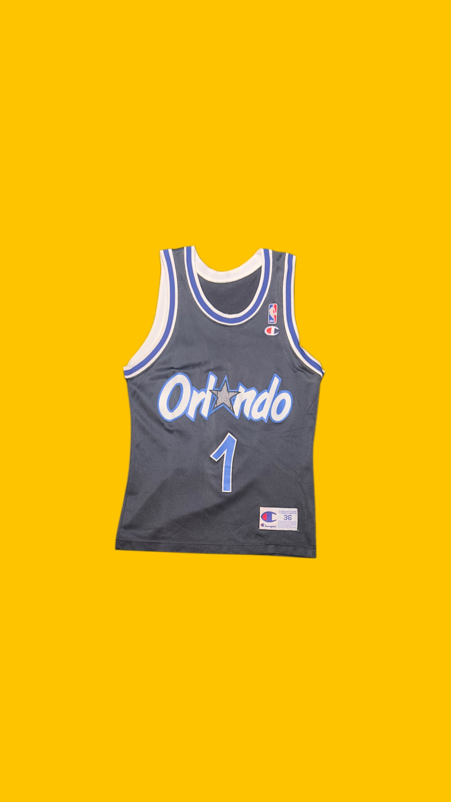Orlando Magic Penny Hardaway Champion Jersey Vintage Y2K