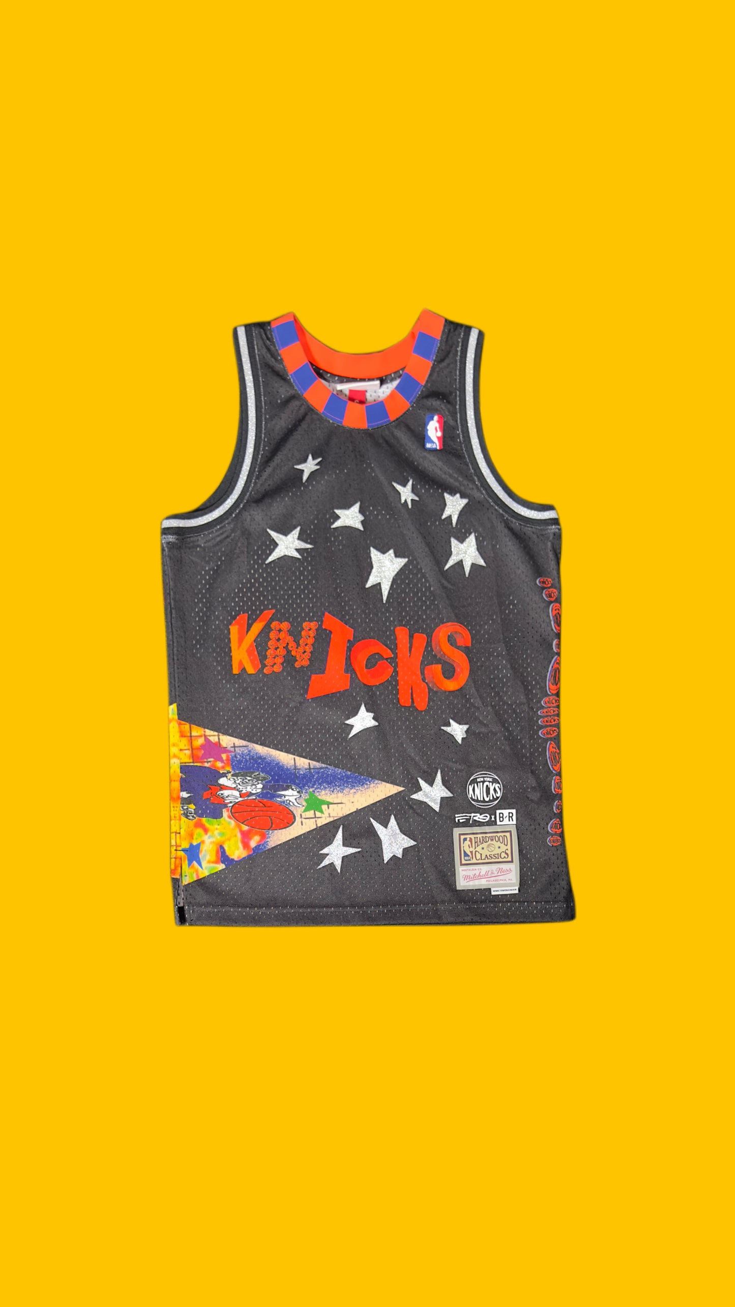 New York Knicks A$AP Ferg Mitchell & Ness NBA Remix Jersey