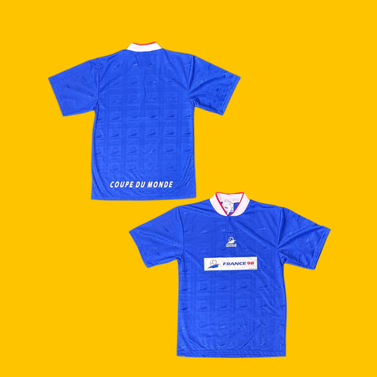 France 98 Coupe Du Monde All Over Print Soccer Jersey
