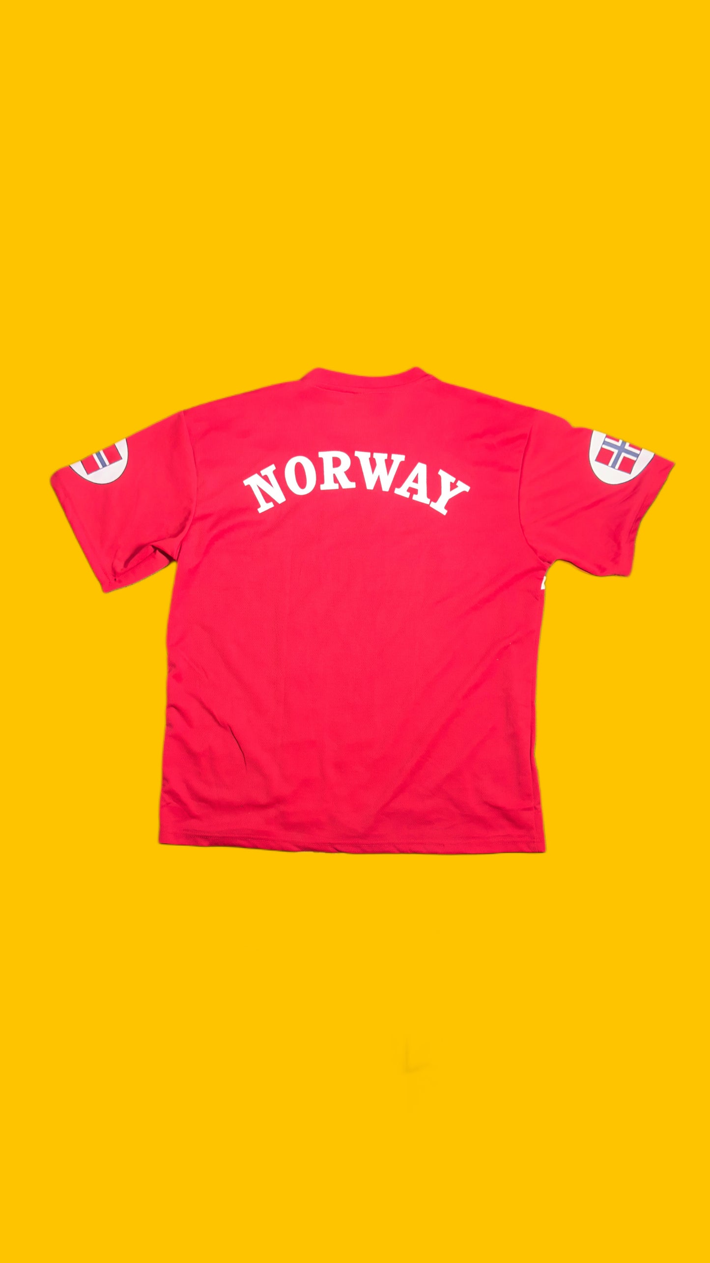 Norway Flag  Soccer Jersey World Cup Ready
