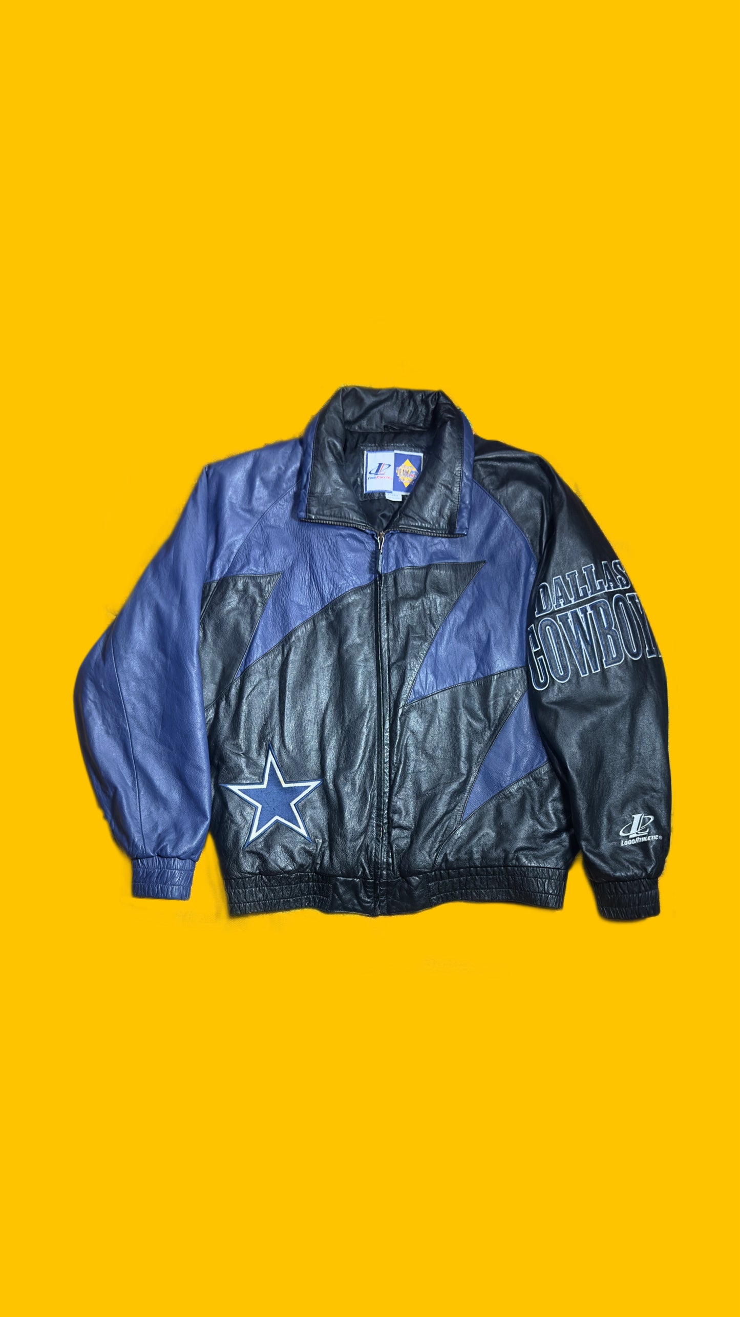 Dallas Cowboys SharkTooth Leather Logo 7 Jacket