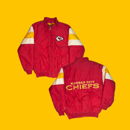 Kansas City Chiefs Logo 7 Puffer Jacket