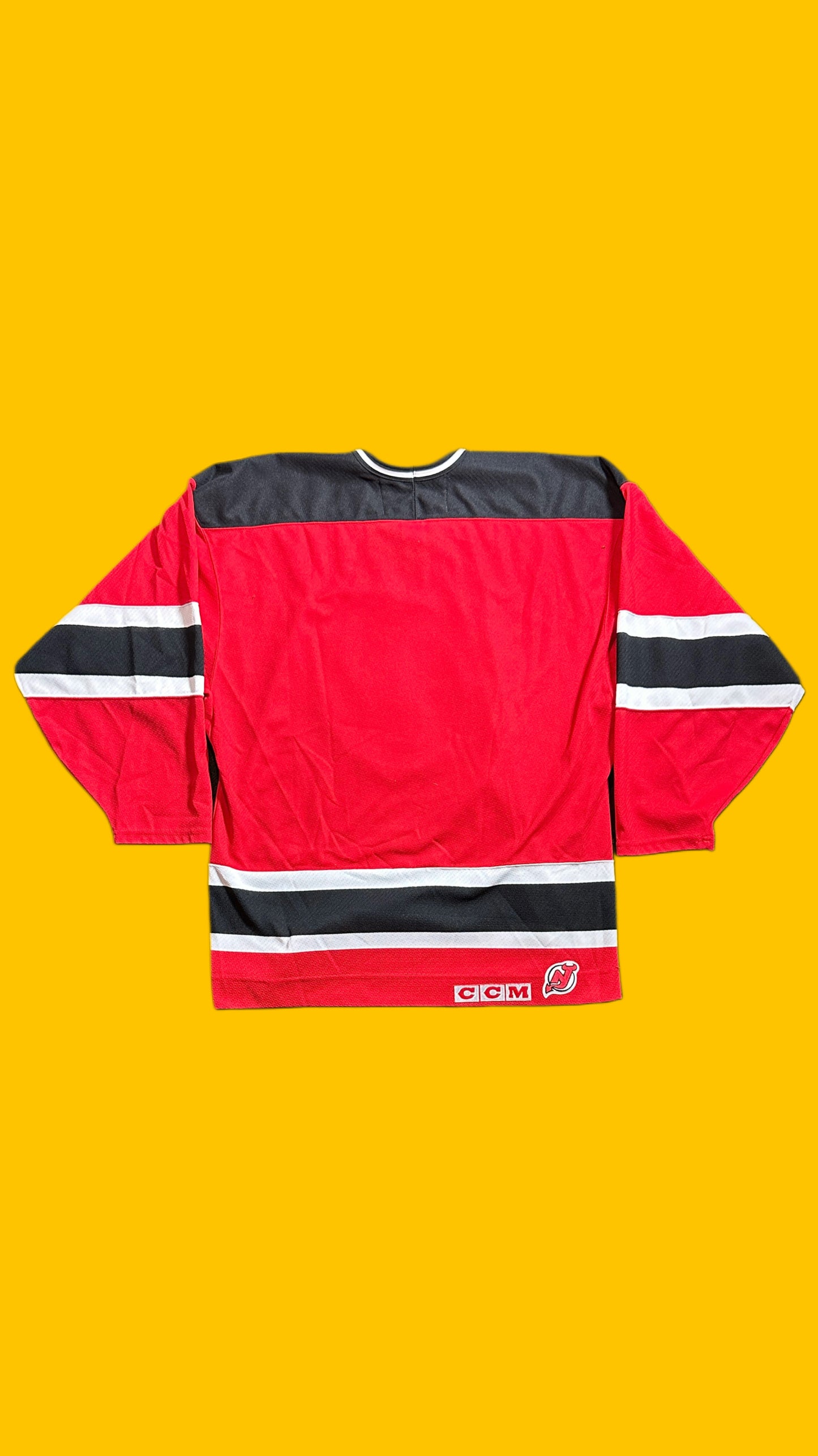 New Jersey Devils Vintage CCM NHL Hockey Jersey 1990s Mens Large
