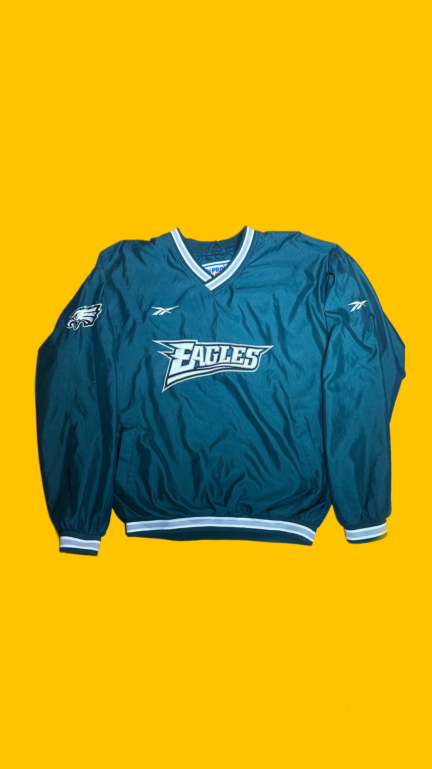 Philadelphia Eagles Reebok NFL Pro Line Pullover Jacket