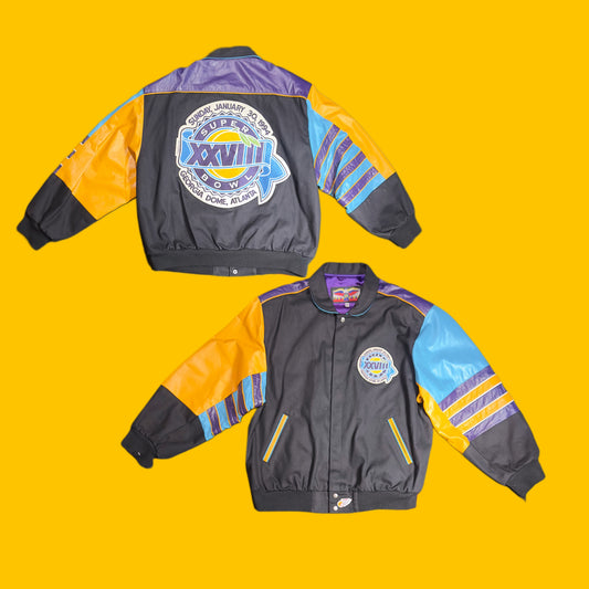 Super Bowl XXVIII Atlanta 1994 Vintage NFL Jacket