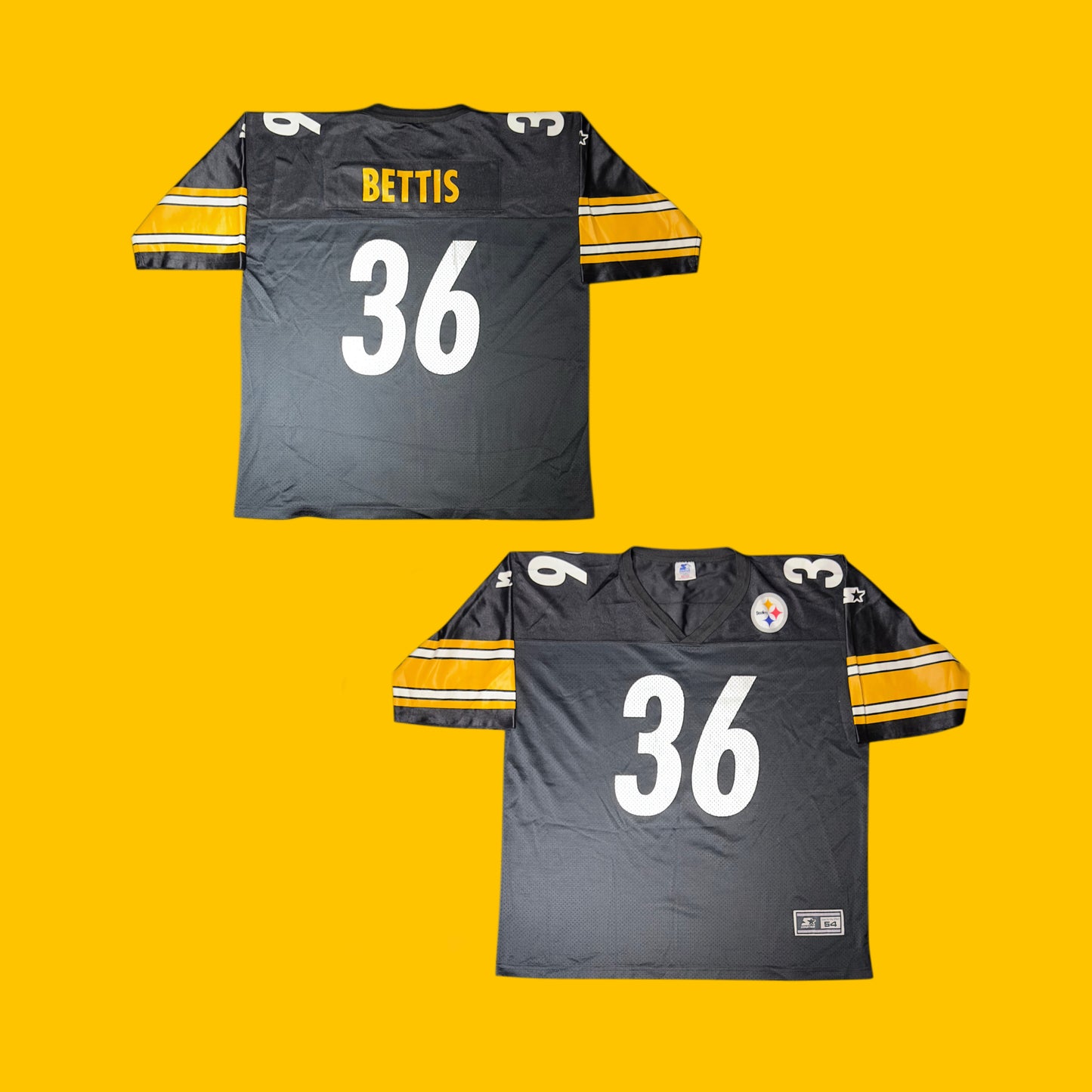 Pittsburgh Steelers Jerome Bettis #36 Starter Jersey Vintage 1995