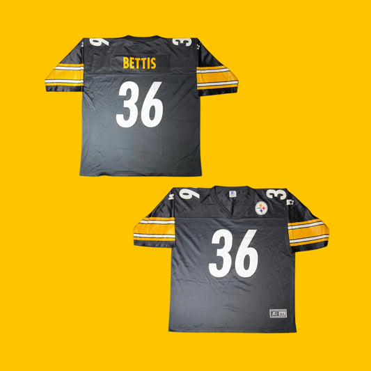 Pittsburgh Steelers Jerome Bettis #36 Starter Jersey Vintage 1995