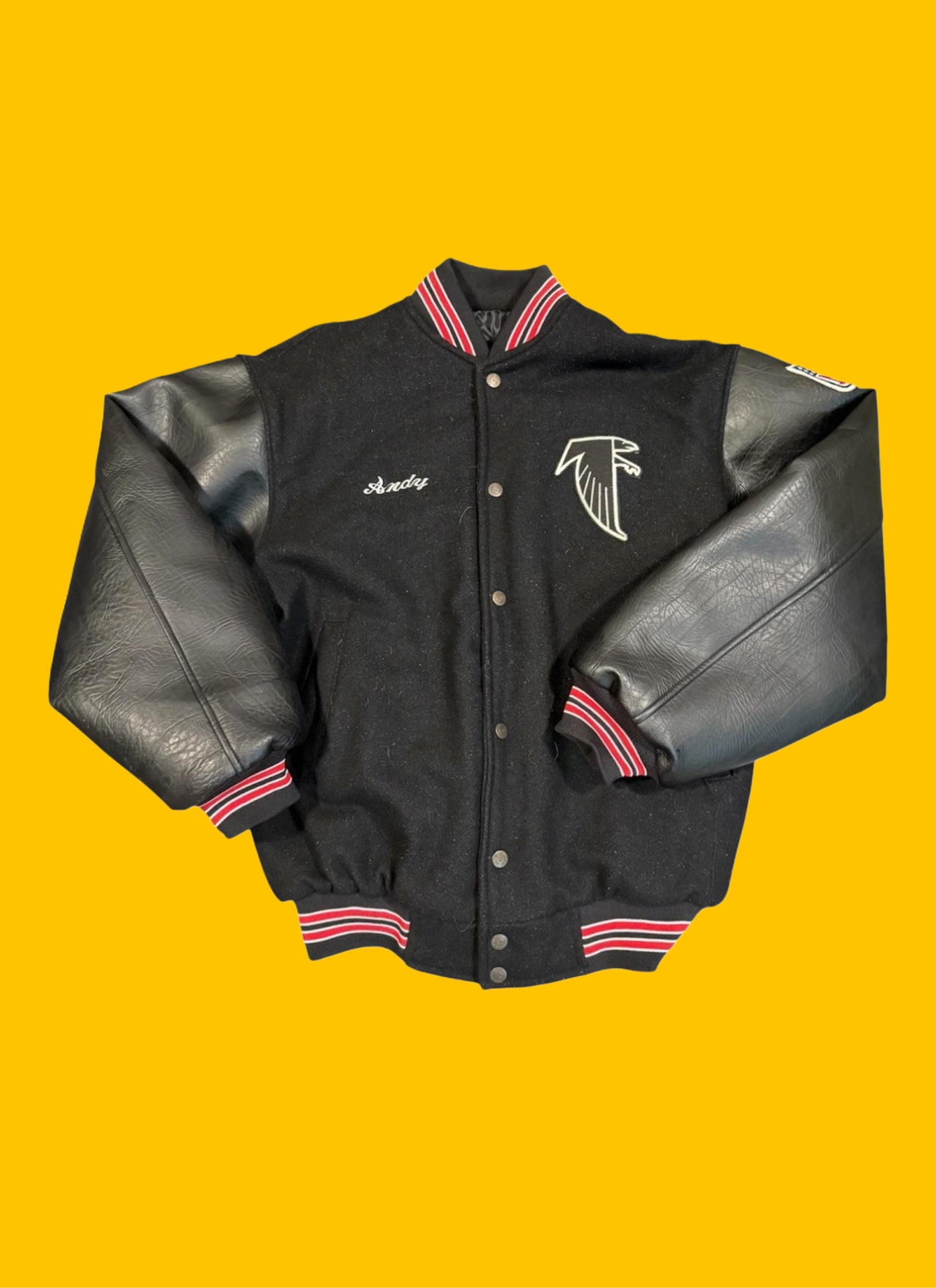 Vintage Atlanta Falcons letterman jacket